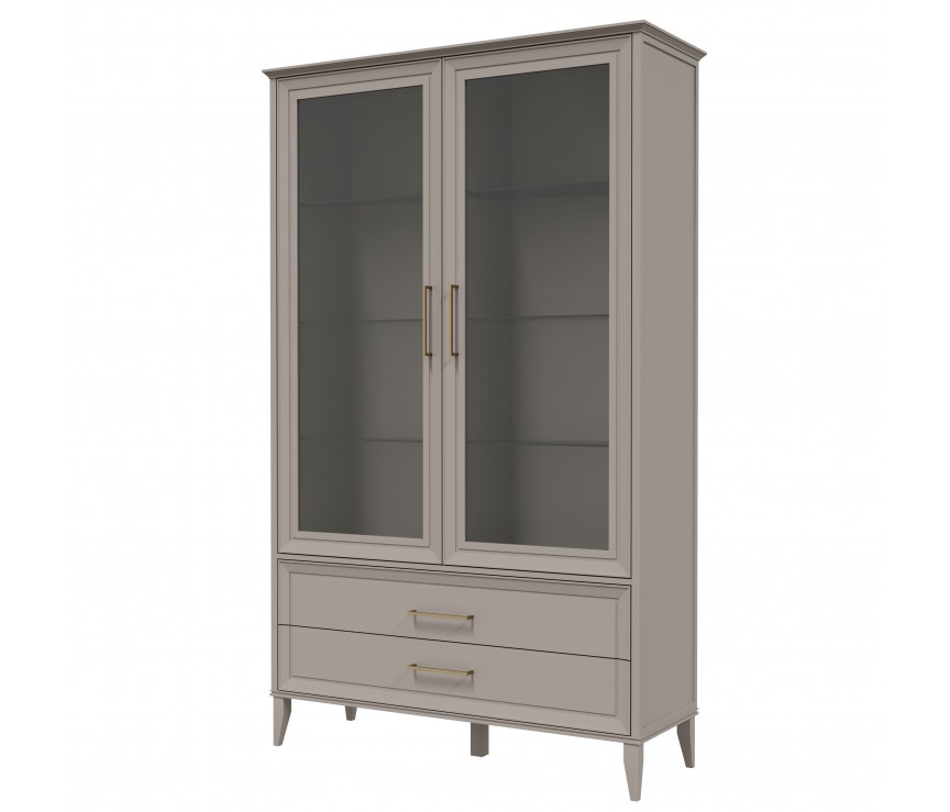 Коллекция «Шкаф с витриной B2D2 "Адель"  ВМФ-2805»