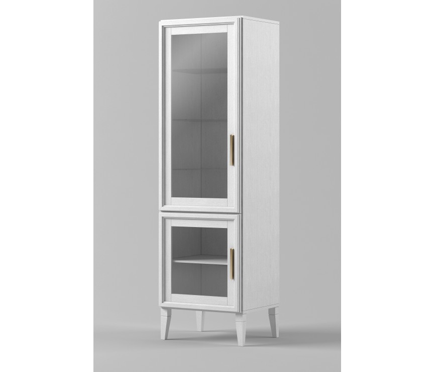 Коллекция «Шкаф с витриной D-2 (левый) "Charlie" ВМФ-1525-01»