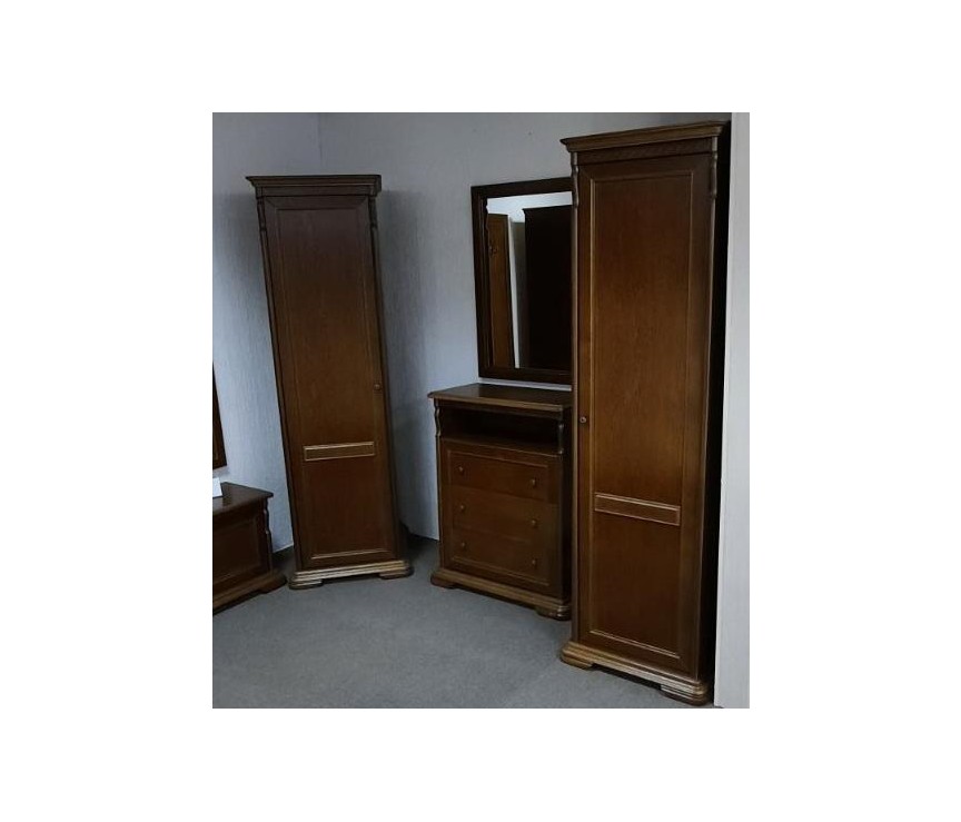 Коллекция «Шкаф для одежды 1 дв. "Лика" ВМФ-6244 медовый дуб с золотом»